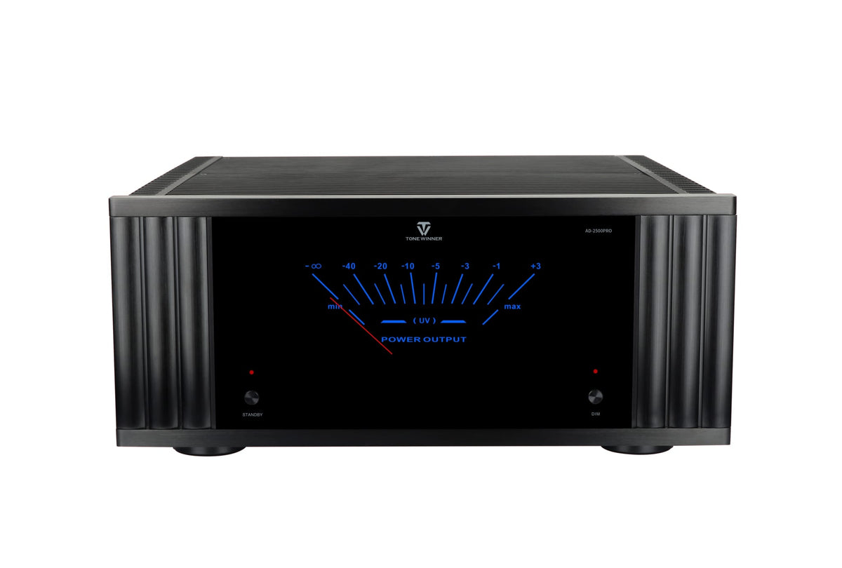 TW AD-2500 Pro - New Version Of 2 channel Amp 1500W@8Ω Bridged