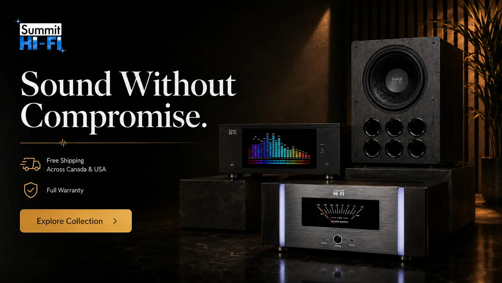 Sound without compromise