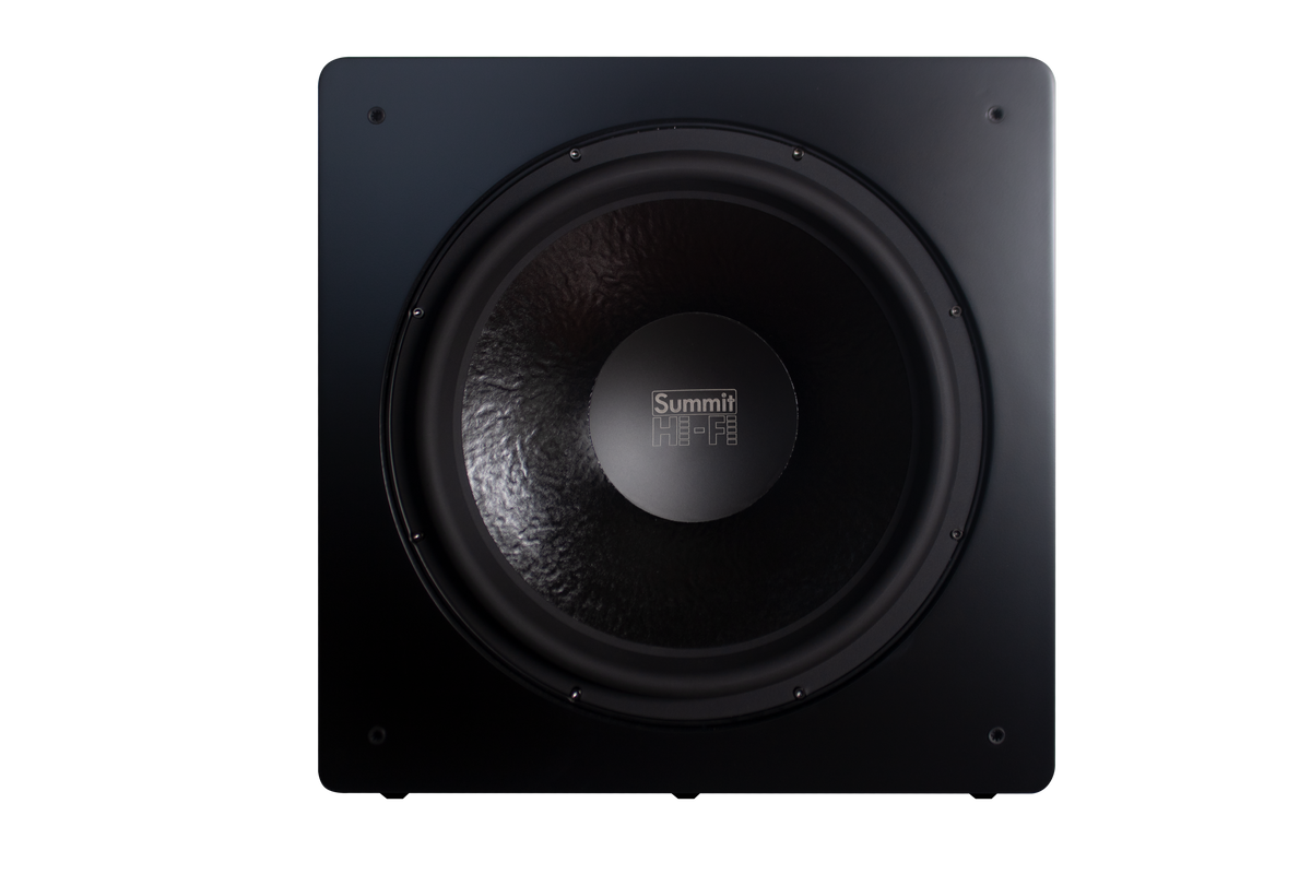 Summit Hi-Fi Pretium 18" Series DSP Sealed Subwoofer - Ship Now! Limited