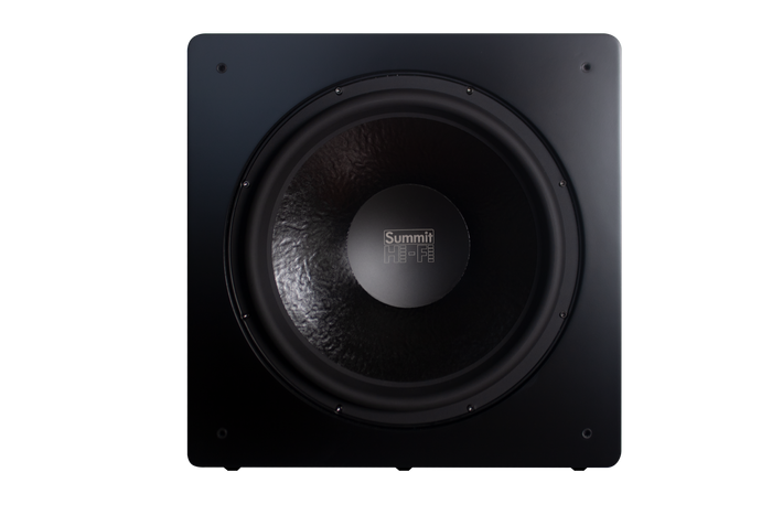 Summit Hi-Fi Pretium 18" Series DSP Sealed Subwoofer - Ship Now! Limited