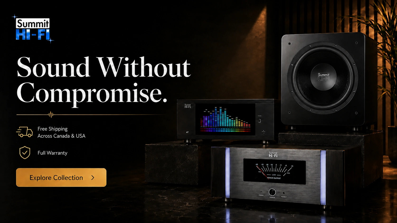 Sound without compromise